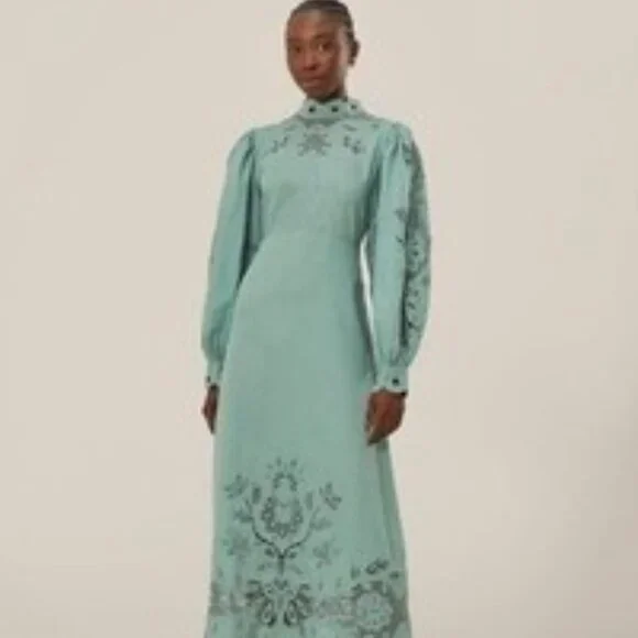 Farm Rio Linen Maxi - Picture 1 of 9